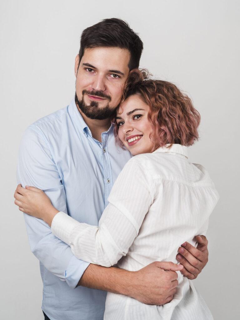 para obejmujaca sie w bliskiej relacji partnerskiej